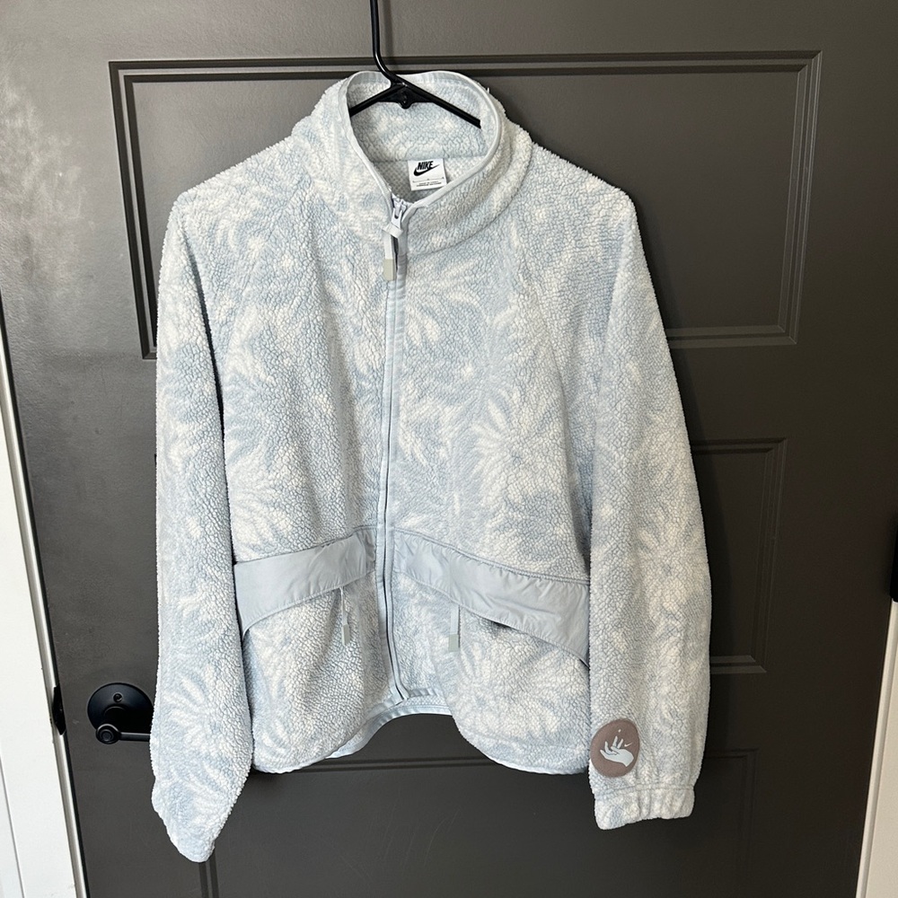 Nike Fleece Jacket - Light blue